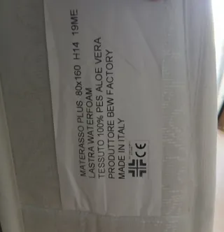 Colchón Infantil  para cama Montessori 160x80