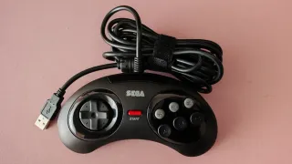 Mando Mega Drive Retro-Bit USB 6 Botones