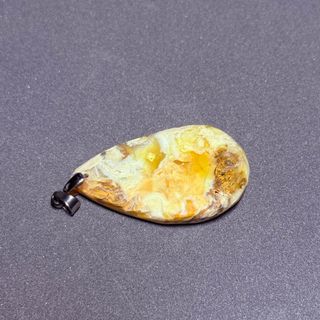Colgante Opalo Mineral Natural Pulido Artesania