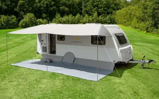 Toldo caravana 6m x 2.40m sin estrenar