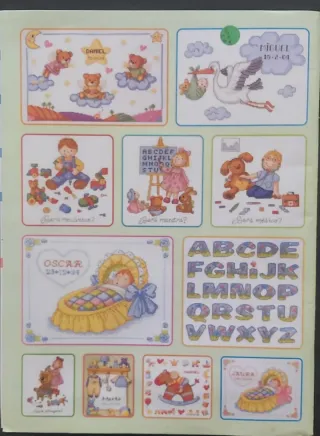 Revistas punto de cruz BABY