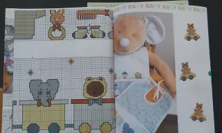 Revistas punto de cruz BABY