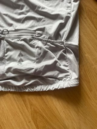 Maillot Ciclismo Hombre Talla L Naranja/Gris