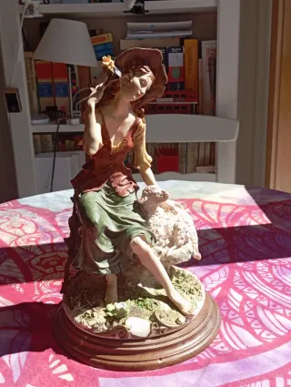 Figura de pastora de Giuseppe Armani Capodimonte