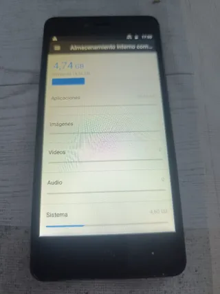Móvil Bq Aquaris U Negro