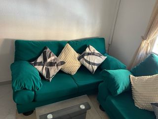 Conjunto sofás 1,80 x 90 cm