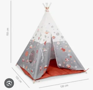 Tienda de campaña tipi infantil espacio