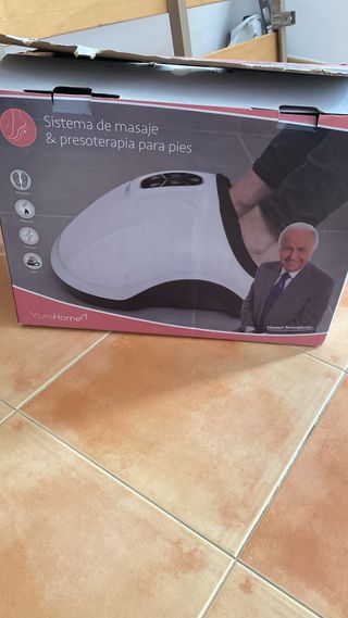 Sistema masaje y presoterapia pies YureHome