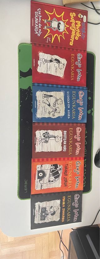Libros de greg (en euskera)