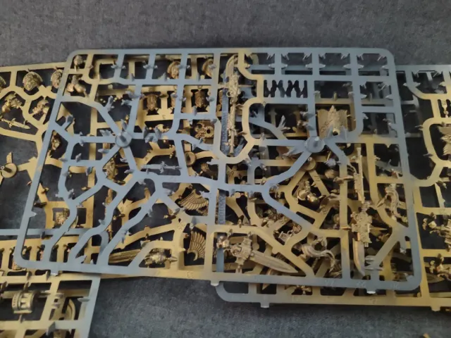 Lote guardias Custodes chustilla Warhammer