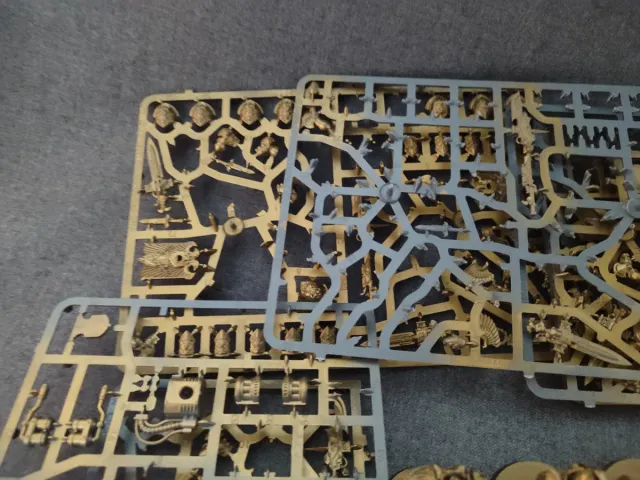 Lote guardias Custodes chustilla Warhammer