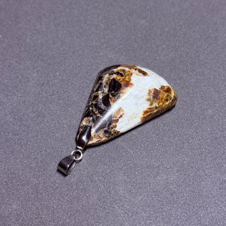 Colgante Mineral Blenda Pulido Artesano
