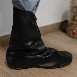 Cubrebotas de goma negros