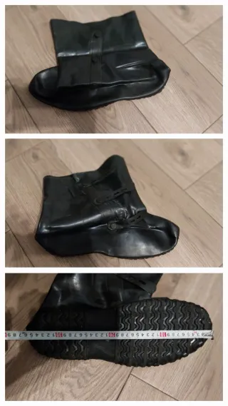 Cubrebotas de goma negros