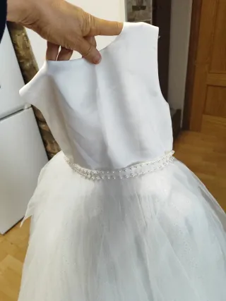 Vestido Comunión/Ceremonia Blanco Nuevo