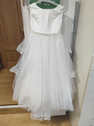 Vestido Comunión/Ceremonia Blanco Nuevo