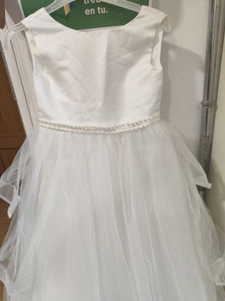 Vestido Comunión/Ceremonia Blanco Nuevo