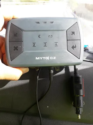 Dispositivo de peaje MYTO CZ
