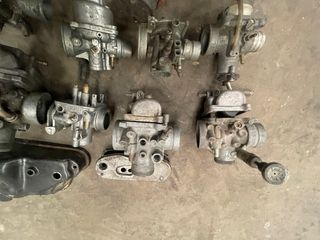Lote Carburadores Mikuni y Dellorto Moto