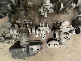 Lote Carburadores Mikuni y Dellorto Moto