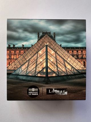 2 Euro reverse proof Francia 2025 Museo del Louvre