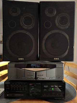 Amplificador Sony TA-AX450 Hi-Fi Negro Probado