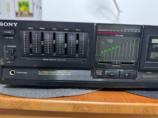 Amplificador Sony TA-AX450 Hi-Fi Negro Probado