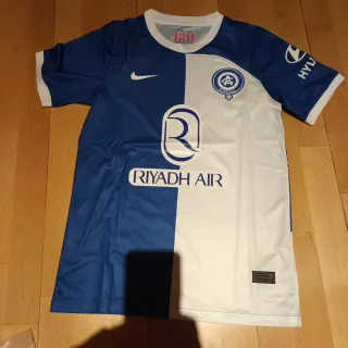 Camiseta Nike Hombre Azul y Blanca