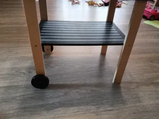 Barbacoa de juguete de madera