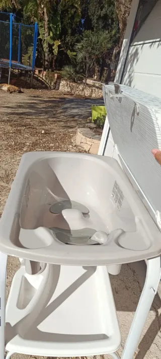 Bañera cambiador para bebé