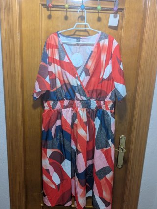 Vestido estampado verano