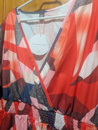 Vestido estampado verano