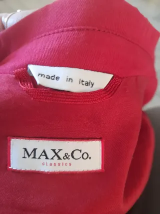 Giacca rossa Made in Italy tg.XS
