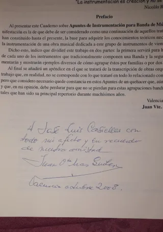 Libros Apuntes de Instrumentación Banda Música