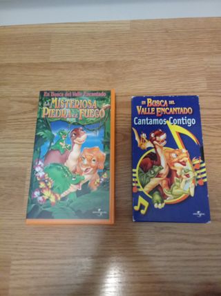Lote 5 Películas VHS Animadas