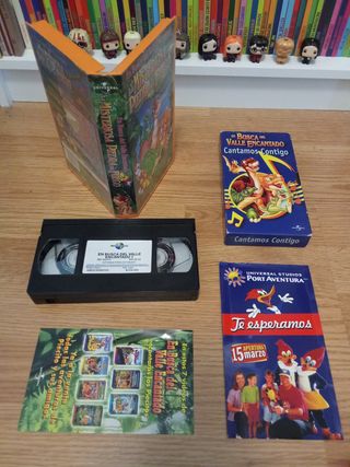 Lote 5 Películas VHS Animadas