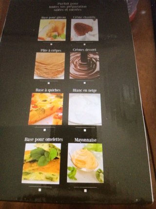 Sbattitore manuale in plastica