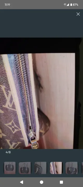 Borsa donna beige/marrone