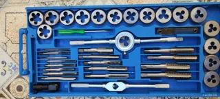 Set Maschi e Filiere 40 Pezzi NC & NF, NPT