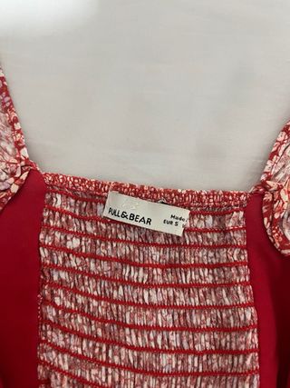 Vestido floral Pull&Bear