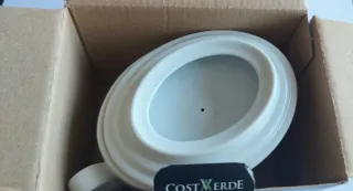 Azucarero Porcelana Costa Verde Europa