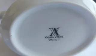 Azucarero Porcelana Costa Verde Europa