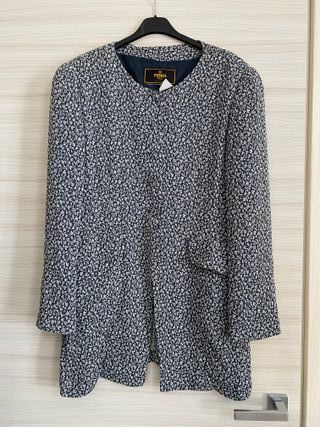 Fendi XL Blazer primaverile con fiori Donna