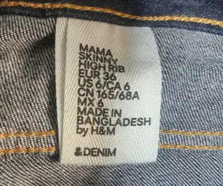 Pantalones de embarazo T38 y T36