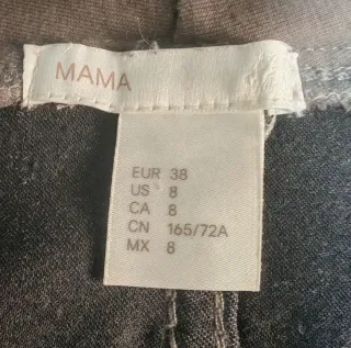 Pantalones de embarazo T38 y T36