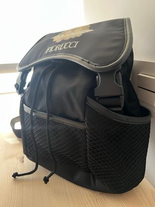 Mochila Fiorucci Negra 25cm