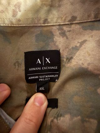 Camisa Armani Exchange Talla XXL