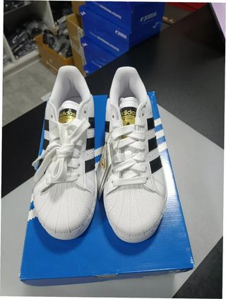 Adidas Superstar Blancas Negras Talla 39