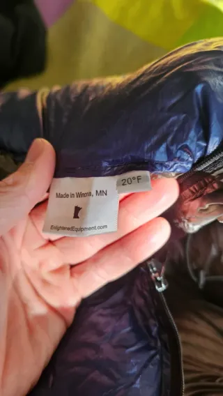 Saco de dormir Enlightened Equipment Révélation