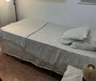 Puff Cama Plegable Beige